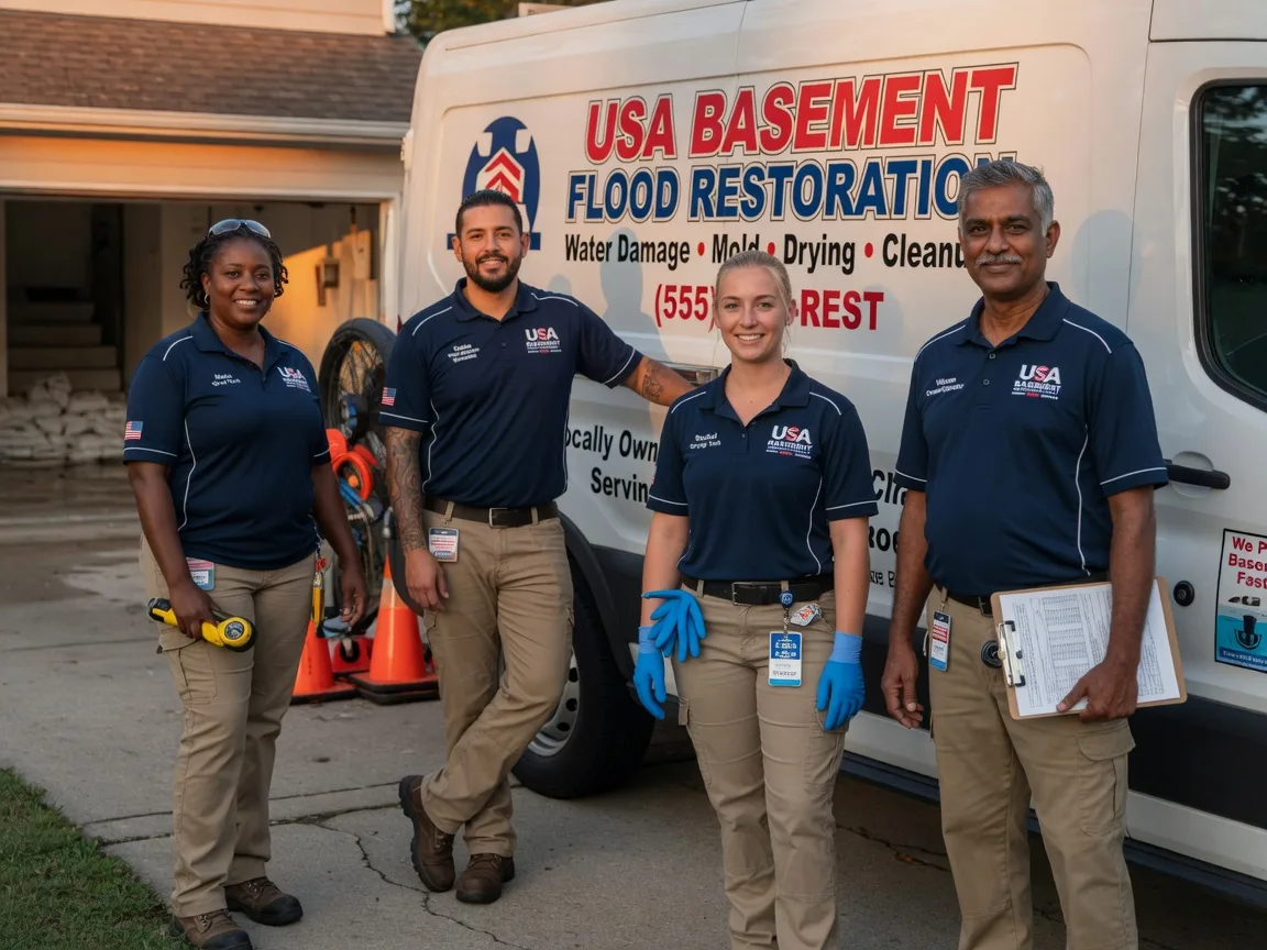 Basement Flood Cleanup company in Saint Bernice, IN
