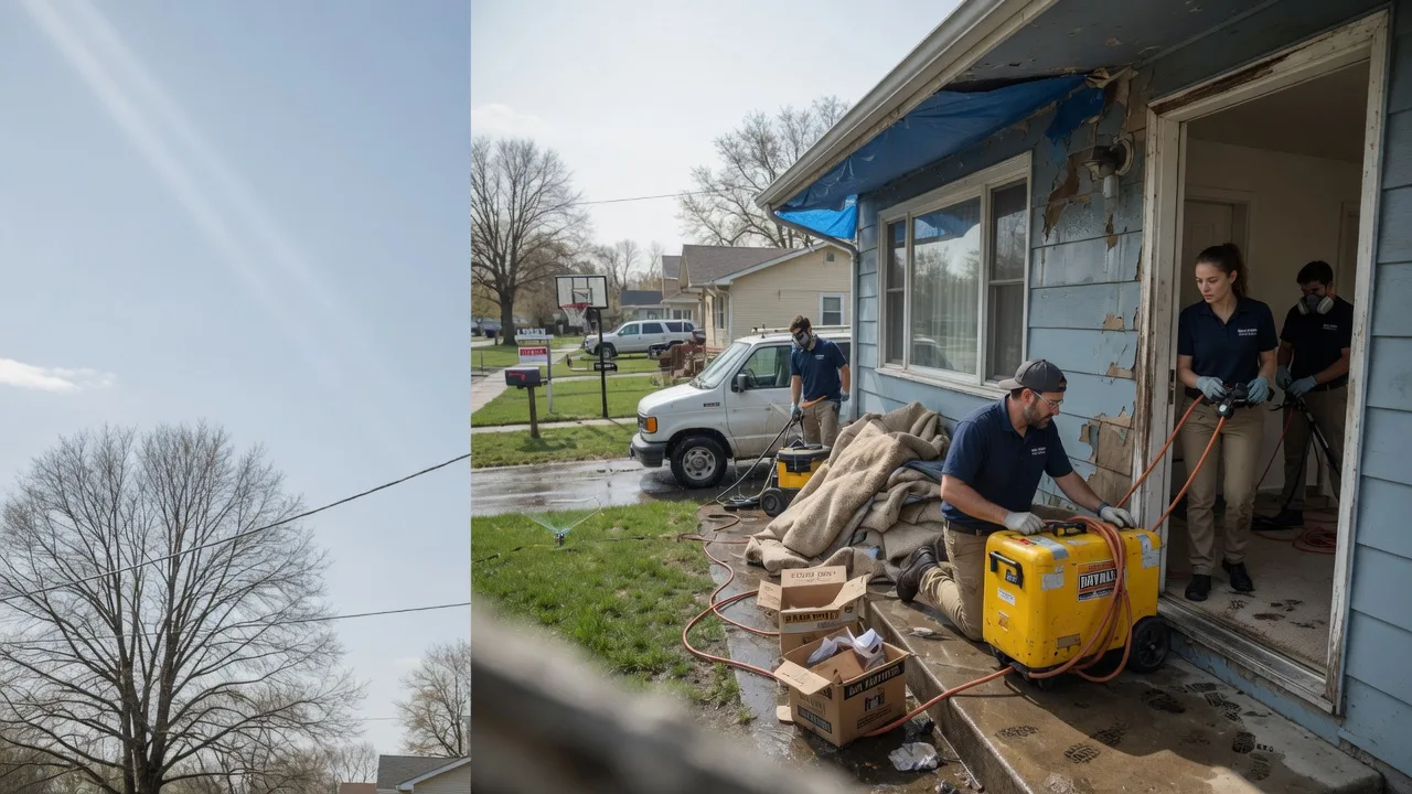 Basement Flood Cleanup in Saint Bernice, IN near me
